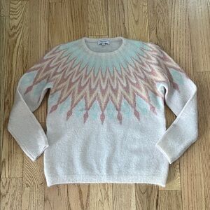 Alpaca blend Pattern Sweater